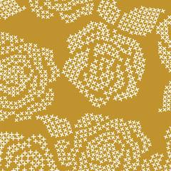 Fabric Cross Ways Floral