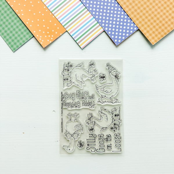 Goose Add On Stamp 4x6