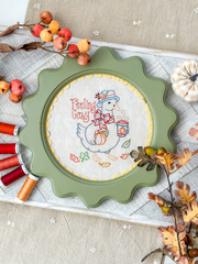 Cozy Goose Embroidery Pattern