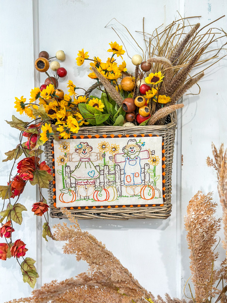 Scarecrow Season Embroidery