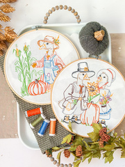 Thankful Geese Embroidery Patterns