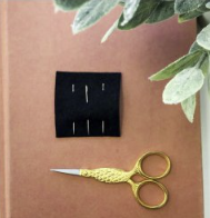 3 embroidery needles