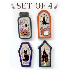 Halloween Stitch Window Kit - Set of 4