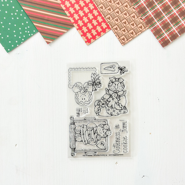 Mini Ginger Add On Stamp 4x6