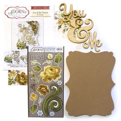 You & Me Word Plaque KIT