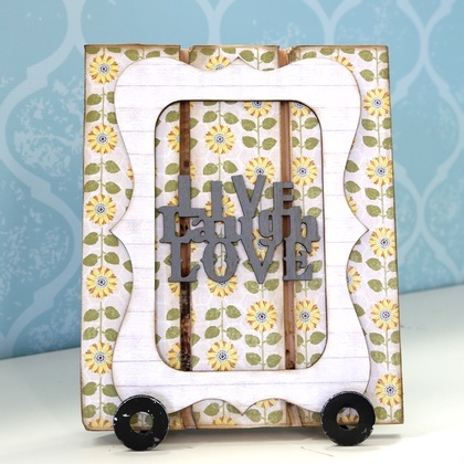 Live Laugh Love Word Plaque KIT