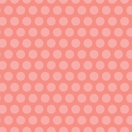 Fabric - Grid Dot Coral