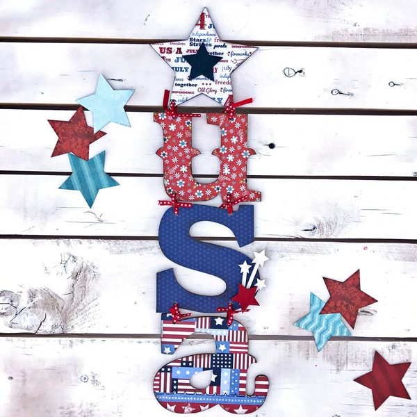 USA Wood Swag