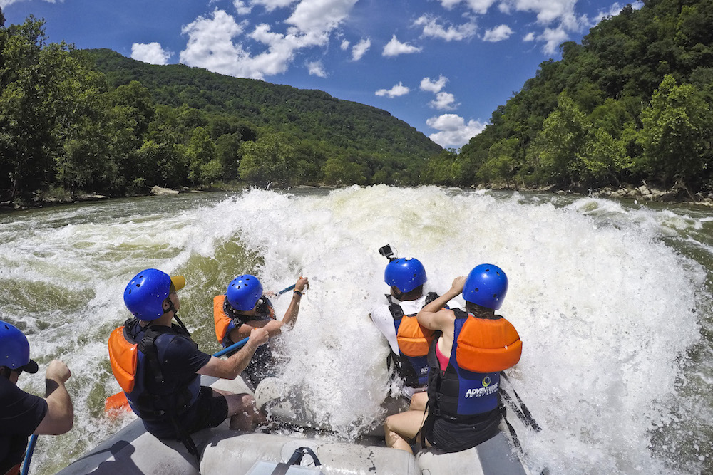 Lower New River White Water Rafting Adventures on the