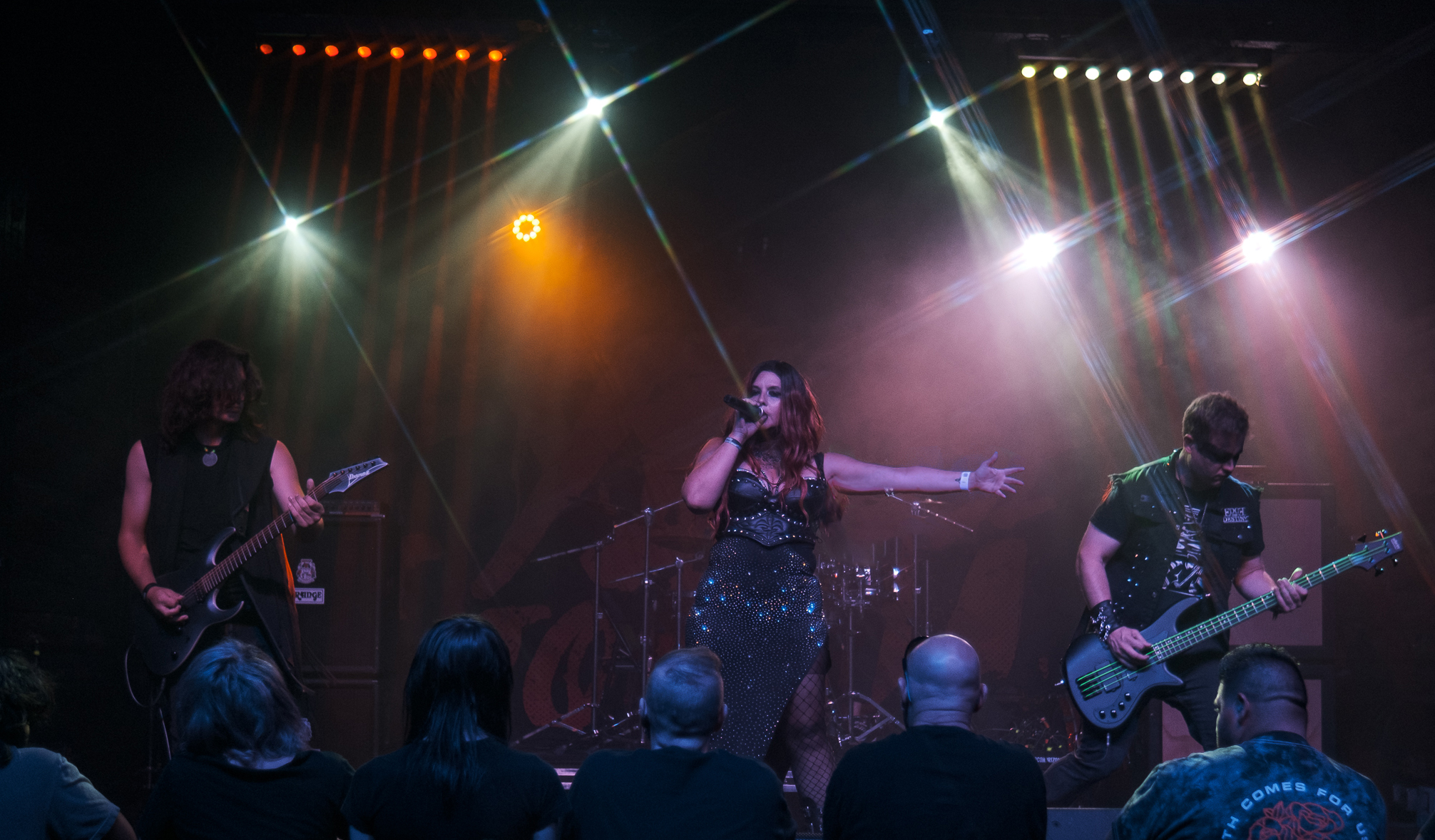 Full band stage photo