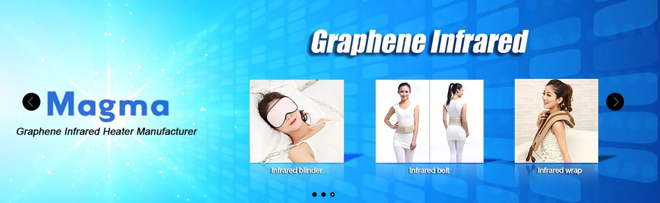 Graphene infrared heater banar