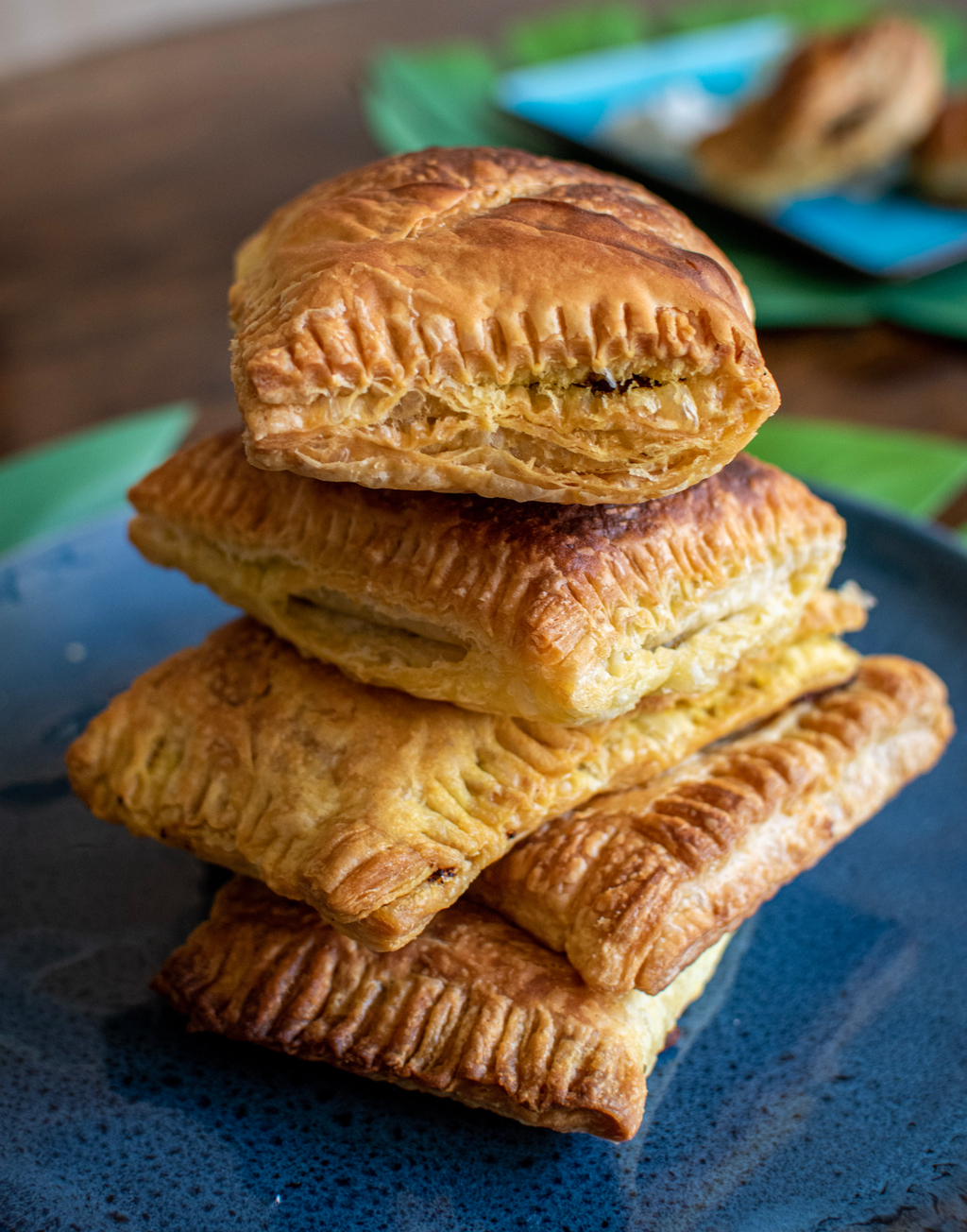Caribbean Curry Beef Pattie