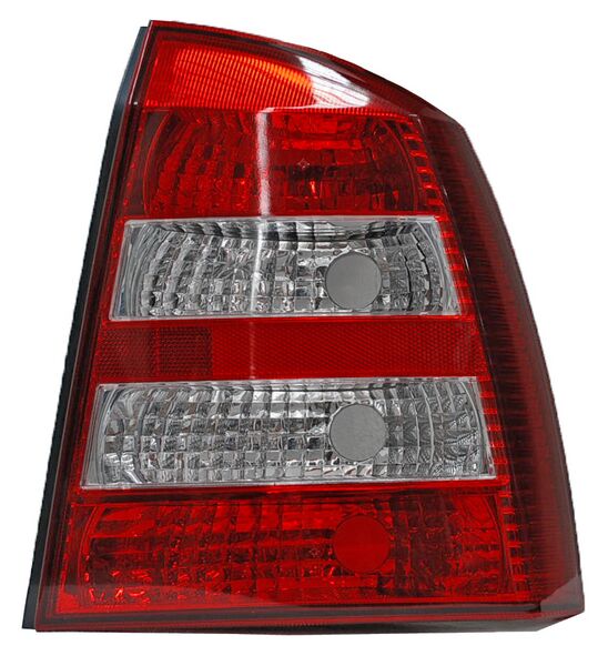 Calavera Astra 2004 2005 2006 4P Rojo/ Bco Clara S/Arnes DERECHO (LADO COPILOTO) código 11-B599-01-6B