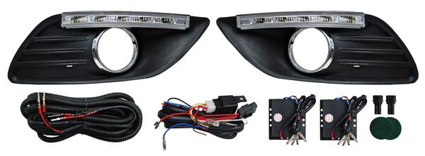 Parrilla Focus 2009 2010 2011 P/Faro Niebla C/Leds Jgo código 19-C8470005Z3