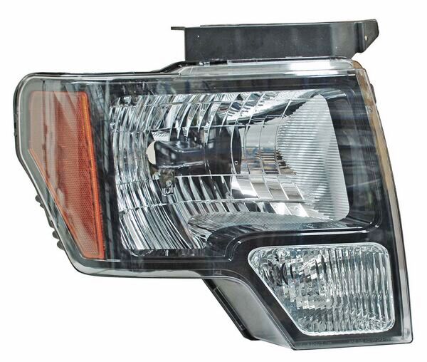 Faro Ford Pu 2009 2010 2011 2012 2013 2014 Lobo Fondo Negro DERECHO (LADO COPILOTO) 28607 código 20-9075-B5-1A