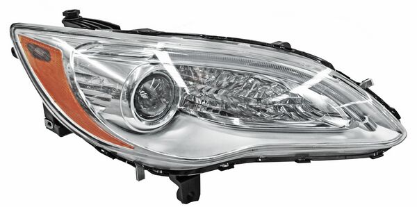 Faro Chrysler 200 2011 2012 2013 2014 Fondo Cromado DERECHO (LADO COPILOTO) código 20-9197-00-1N