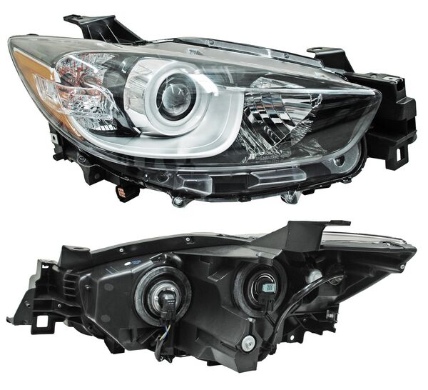 Faro Mazda Cx5 2013 2014 2015 2016 2017 I Sport/I Grand Touring Manual DERECHO (LADO COPILOTO) 28702 código 20-9309-00-1N