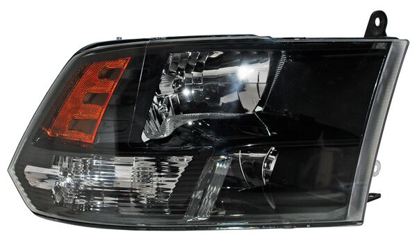 Faro Dodge Pu 2013 2014 2015 2016 2017 2018 2019 Fondo Negro DERECHO (LADO COPILOTO) código 20-9395-B5-1A