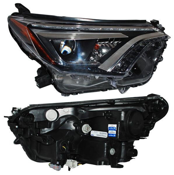 Faro Rav4 2016 2017 2018 Leds DERECHO (LADO COPILOTO) código 20-9791-06-1N