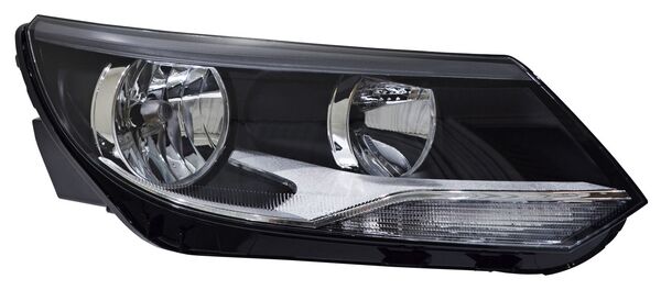 Faro Tiguan 2012 2013 2014 2015 2016 2017 Elect C/Motor DERECHO (LADO COPILOTO) código 20-E369-05-2B