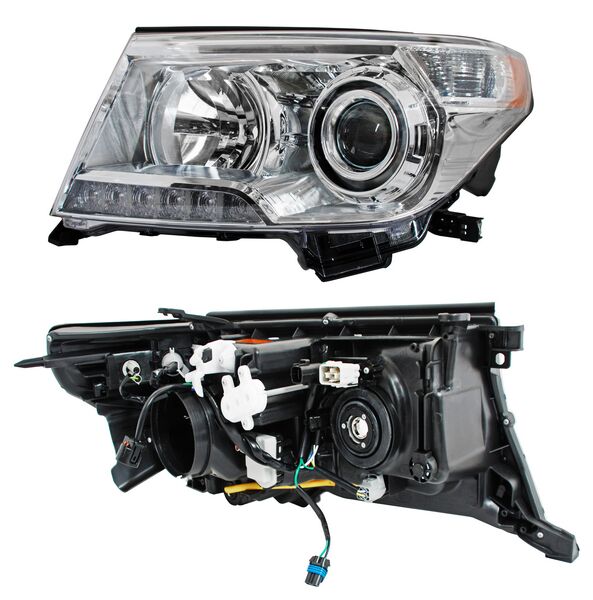 Faro Land Cruiser 2013 2014 2015 2016 P/Xenon C/ Leds Elect C/ Motor . IZQUIERDO (LADO PILOTO) código 20-E772-06-1A
