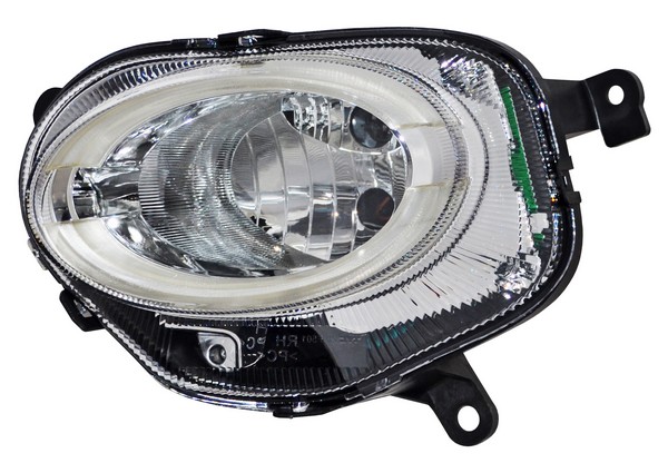 Faro Fiat 500 2016 2017 2018 2019 Sup IZQUIERDO (LADO PILOTO) código 20-F502-06-2B