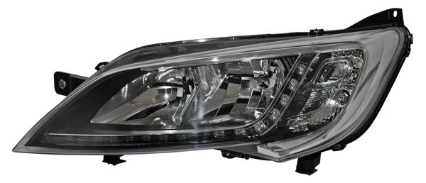 Faro Fiat Ducato/ Manager 2015 2016 2017 2018 2019 2020 2021 2022 2023 C/Luz De Dia Cargo Van Fondo Cromado C/Motor IZQUIERDO (LADO PILOTO) código 20-F672-06-2B