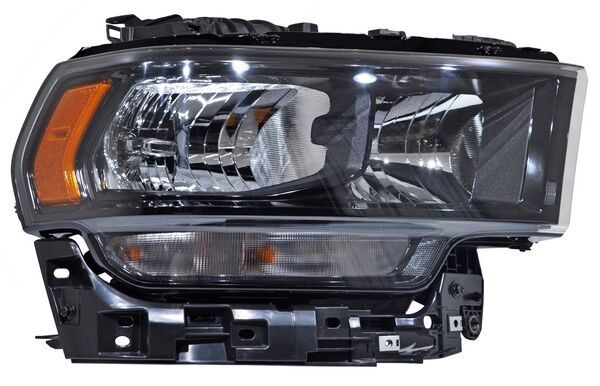 Faro Dodge Pu 2019 2020 2021 2022 2023 2024 2500/4000 Fondo Negro DERECHO (LADO COPILOTO) código 20-H869-C0-1N