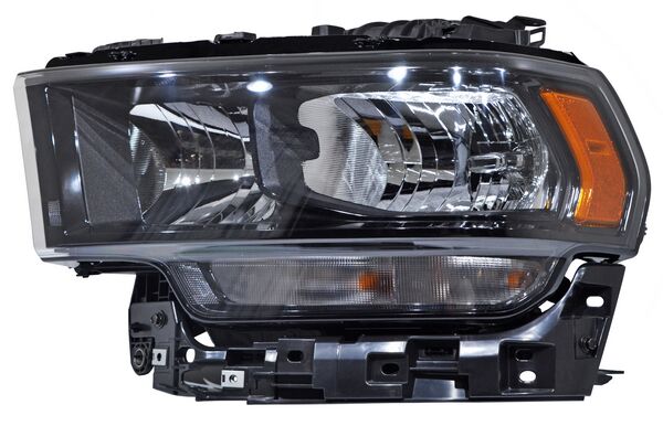 Faro Dodge Pu 2019 2020 2021 2022 2023 2024 2500/4000 Fondo Negro IZQUIERDO (LADO PILOTO) código 20-H870-C0-1N