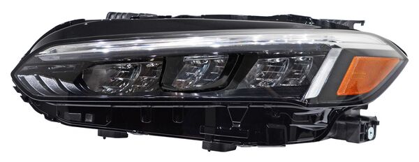 Faro Civic 2022 2023 2024 2025 4P Leds Fondo Negro Nsf IZQUIERDO (LADO PILOTO) código 20-H982-00-1N
