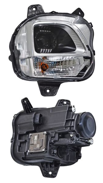 Faro Tiggo 2 Pro 2023 2024 2025 Filo Crom Leds DERECHO (LADO COPILOTO) código 20-J8790015B3