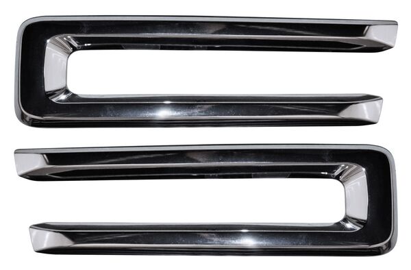 Moldura Parrilla Dodge Pu 2019 2020 2021 2022 2023 2024 Ram 2500/3500 Crom Cent Juego 2 Pzas código 6NB37SZ0AB