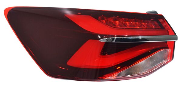 Calavera Cavalier 2022 2023 2024 Ext Filo Crom Leds IZQUIERDO (LADO PILOTO) código CVCCA22ECL