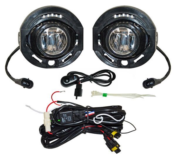 Faro Niebla Chrysler 300C 2011 2012 2013 2014/ Grand Cherokee 2014 2015 2016/ Durango 2014 2015 2016/ Town & Country 2011 2012 2013 2014 2015 2016/ Challenger 2015 2016/ Avenger 2011 2012 2013 2014/ 200 2011 2012 2013 2014 C/Base Leds Jgo código DG1112-LED