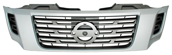 Parrilla Nissan Pu Np300/ Frontier 2016 2017 2018 2019 2020 Plata P/Pint Ms código DS209-46A-GR-S