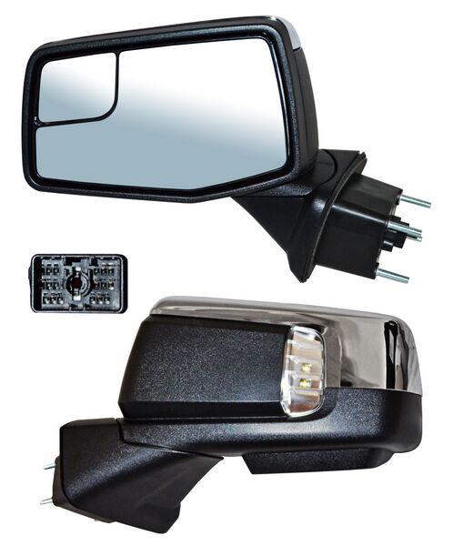 Espejo Chev Pu Gmc Sierra 2019 2020 2021 2022 2023 Elect Crom C/Desemp C/Punto Ciego C/Direcc C/Luz Inf C/Mem Autoabatible 13 Pines IZQUIERDO (LADO PILOTO) código ELCGM19EL3