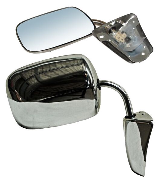Espejo Chev Pu/ Sub 1977 1978 1979 1980 1981 1982 1983 1984 1985 1986 1987 1988 1989 1990 1991 S/Cont Crom Lh=Rh código ELCPU77C