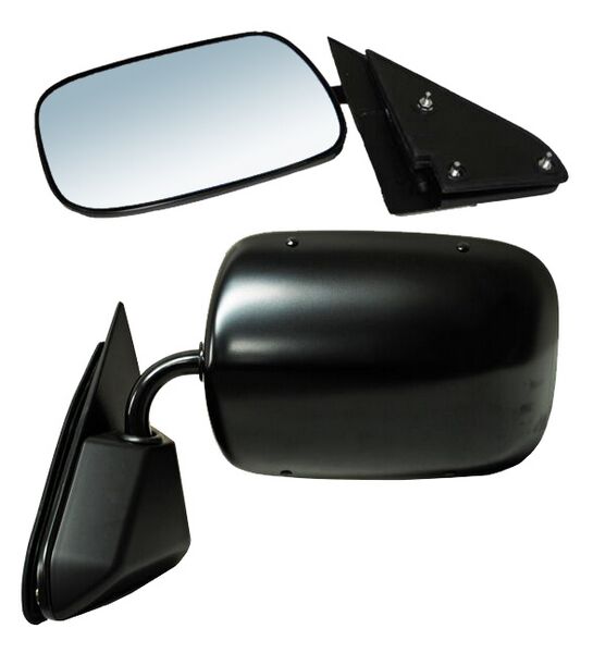 Espejo Chev Pu 1992 1993 1994 1995 1996 1997 1998 S/Cont Custom Negro IZQUIERDO (LADO PILOTO) código ELCPU92NL