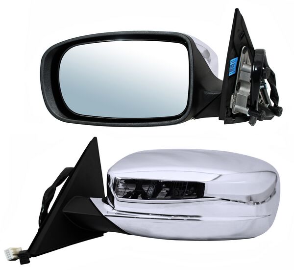 Espejo Chrysler 300 2012 2013 2014 2015 2016 2017 2018 2019 Elect C/Desemp C/Mem Crom 9 Pines IZQUIERDO (LADO PILOTO) código ELD3012ECL