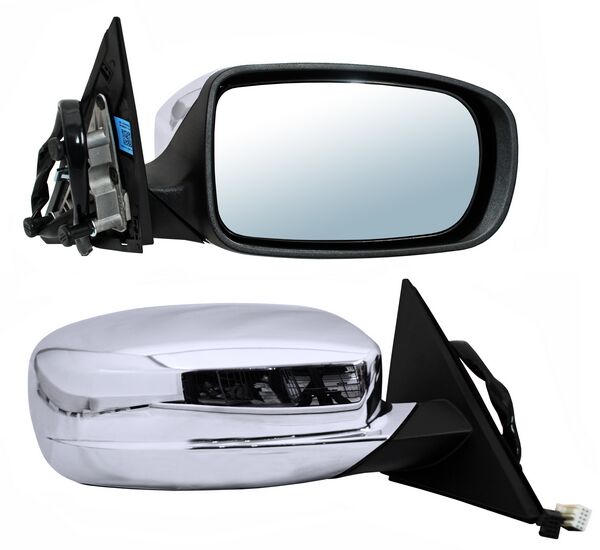 Espejo Chrysler 300 2012 2013 2014 2015 2016 2017 2018 2019 Elect C/Desemp C/Mem Crom 9 Pines DERECHO (LADO COPILOTO) código ELD3012ECR