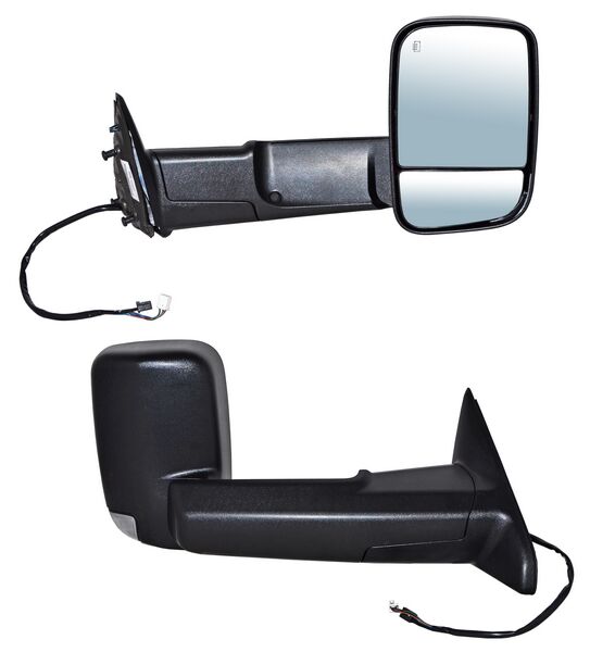 Espejo Dodge Pu 2013 2014 2015 2016 1500/2500/3500/4000 Elect Poroso Telescopico C/Luz Inf C/Direcc C/Desemp 12 Pines DERECHO (LADO COPILOTO) código ELDPU13ER2