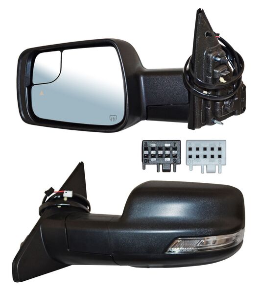 Espejo Dodge Pu 2019 2020 2021 2022 2023 2024 2025 Ram Elect Poroso C/Desemp C/Sensor Y Punto Ciego C/Direcc C/Luz Inf 11 Pines IZQUIERDO (LADO PILOTO) código ELDPU19EL7