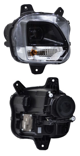 Faro Tiggo 2 Pro 2023 2024 2025 Filo Negro Leds DERECHO (LADO COPILOTO) código FCHT223NR