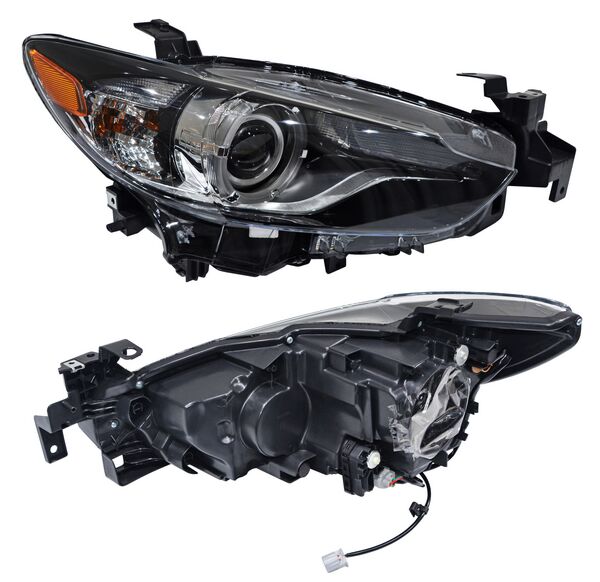 Faro Mazda 6 2014 2015 C/Leds DERECHO (LADO COPILOTO) código FM614R