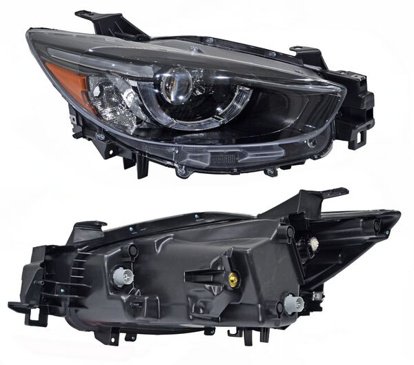 Faro Mazda Cx5 2016 2017 C/Leds C/Motor DERECHO (LADO COPILOTO) código FMCX516LR