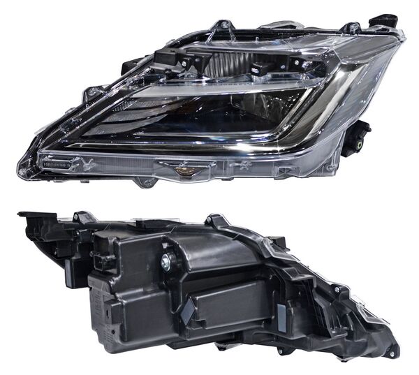 Faro Yaris 2023 2024 2025 2026 4P Filo Negro Leds IZQUIERDO (LADO PILOTO) código FTYA234L