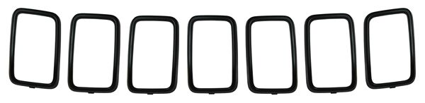 Moldura Parrilla Grand Cherokee 2017 2018 2019 2020 2021 2022 Negro 7 Piezas código MPJGC177
