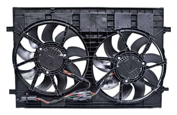 Motoventilador Teramont 2019 2020 2021 2022 2023 L4 2.0 Turbo/V6 3.6L Doble Completo 2 Pines código MVVTE19