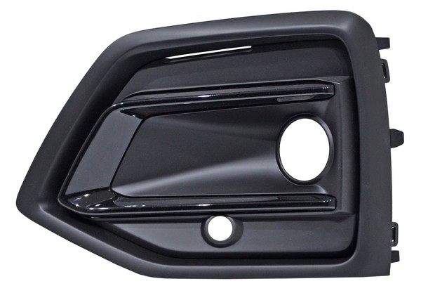 Rejilla Audi Q5 2021 2022 2023 2024 P/Faro Niebla C/Hoyo P/Sens C/Mold Cent Lisa IZQUIERDO (LADO PILOTO) código PAQ521FNL