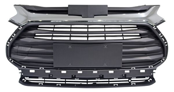 Parrilla Tracker 2021 2022 2023 2024 2025 C/Mold Crom C/Portaplaca Integrado código PCTR21C
